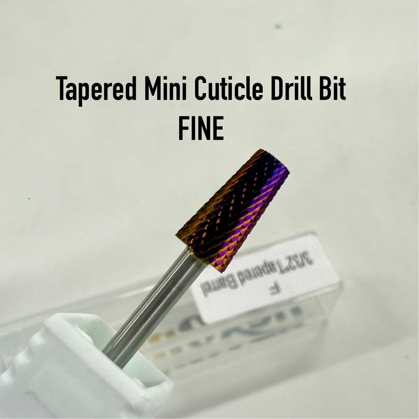 FlexOne Mini Tapered Nail Drill Bit Cross Cut - Fine Cuticle