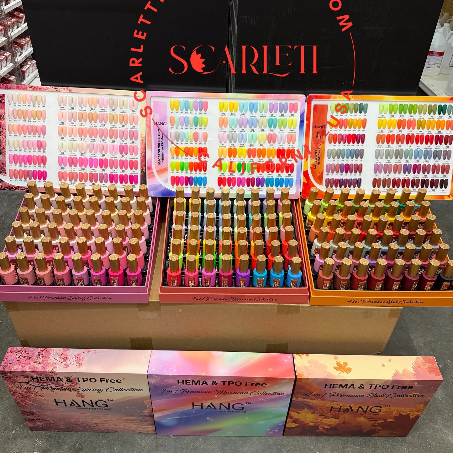 Set 48 Colors Gel Collection HANG Brand