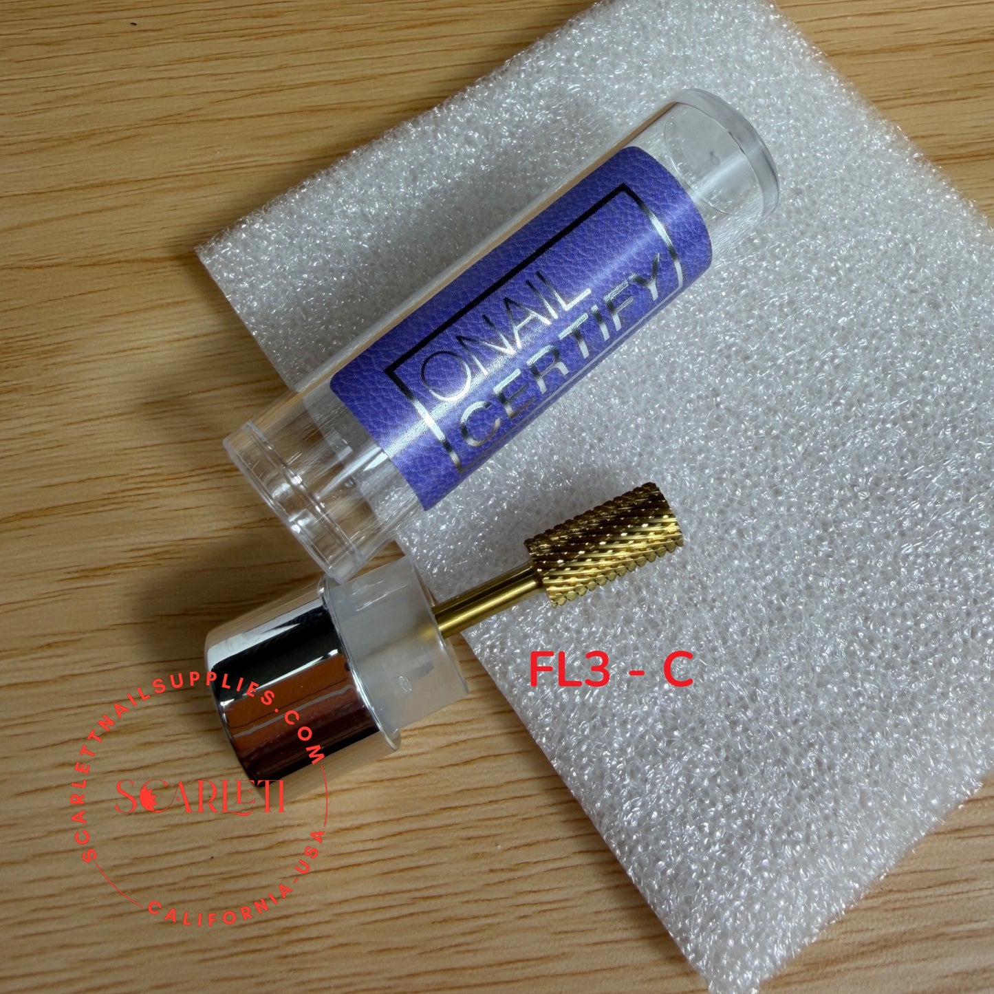 FLAT BITS for O Nail Drill