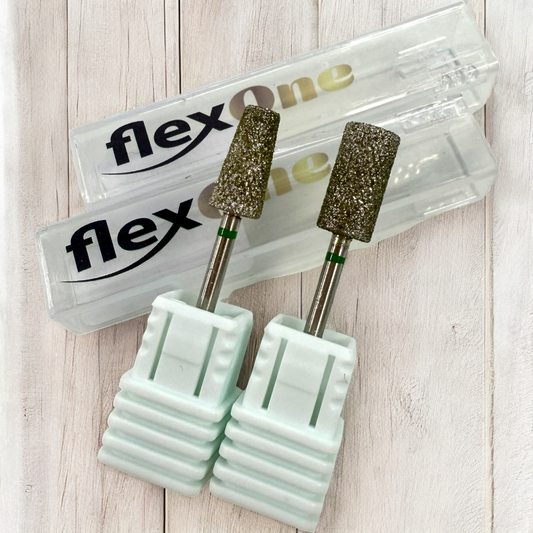 FlexOne Safety Finishing Diamond Drill Bit – Large Barrel, Medium Grit for cuticle cleaning