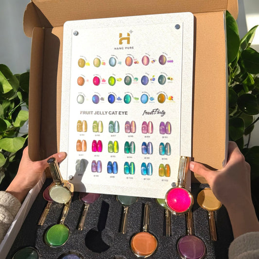 NEW Fruit Jelly Cat Eye Gel – 18 Colors SET – HANG PURE