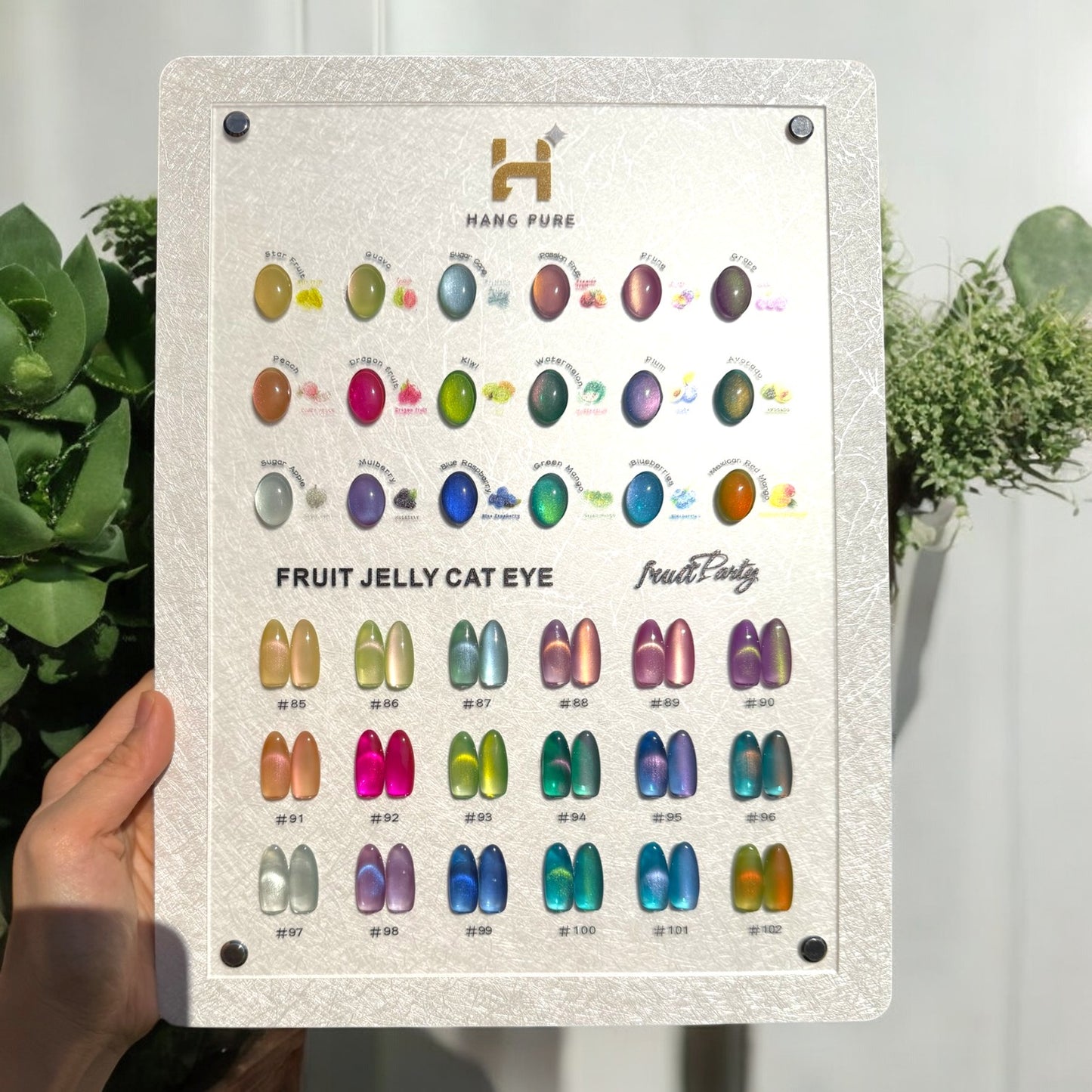 NEW Fruit Jelly Cat Eye Gel – 18 Colors– HANG PURE