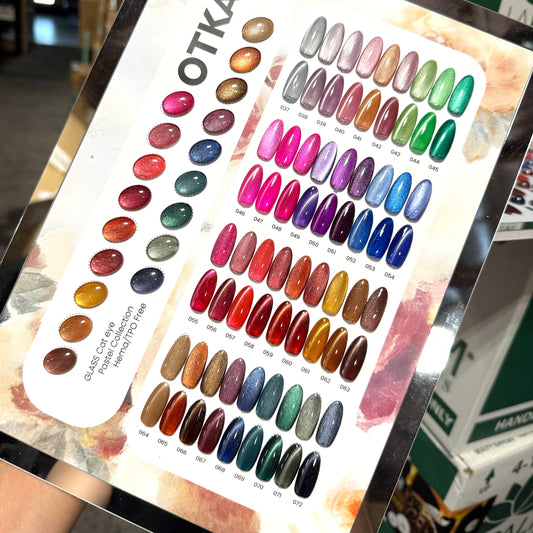 Set OTKA2 - 36 Colors MOONLIGHT Cat Eye (37-72) + FREE 2 Color Display