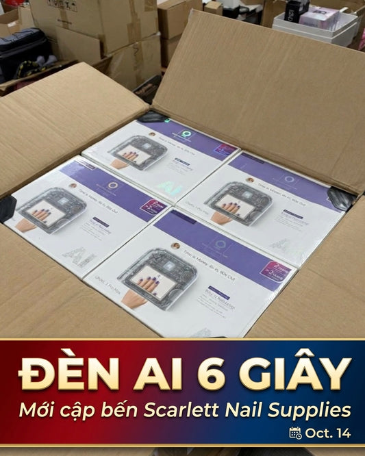[New Lamp OCT.14/2026] Super Fast Dry 6S Pro Max ONAIL 1 Ai Gel Lamp - Wireless