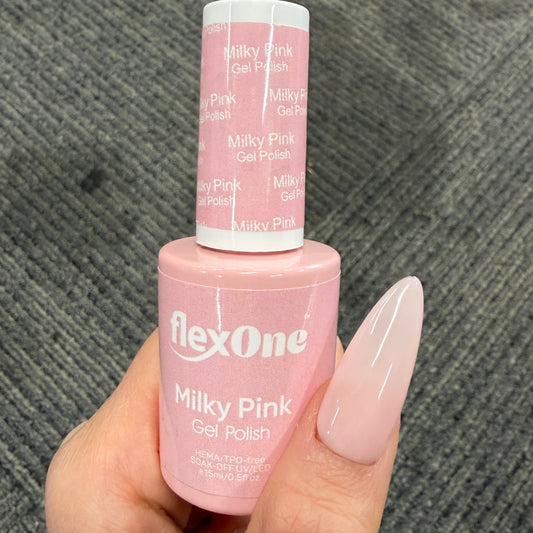 Sheer Milky Pink Gel - 15ml