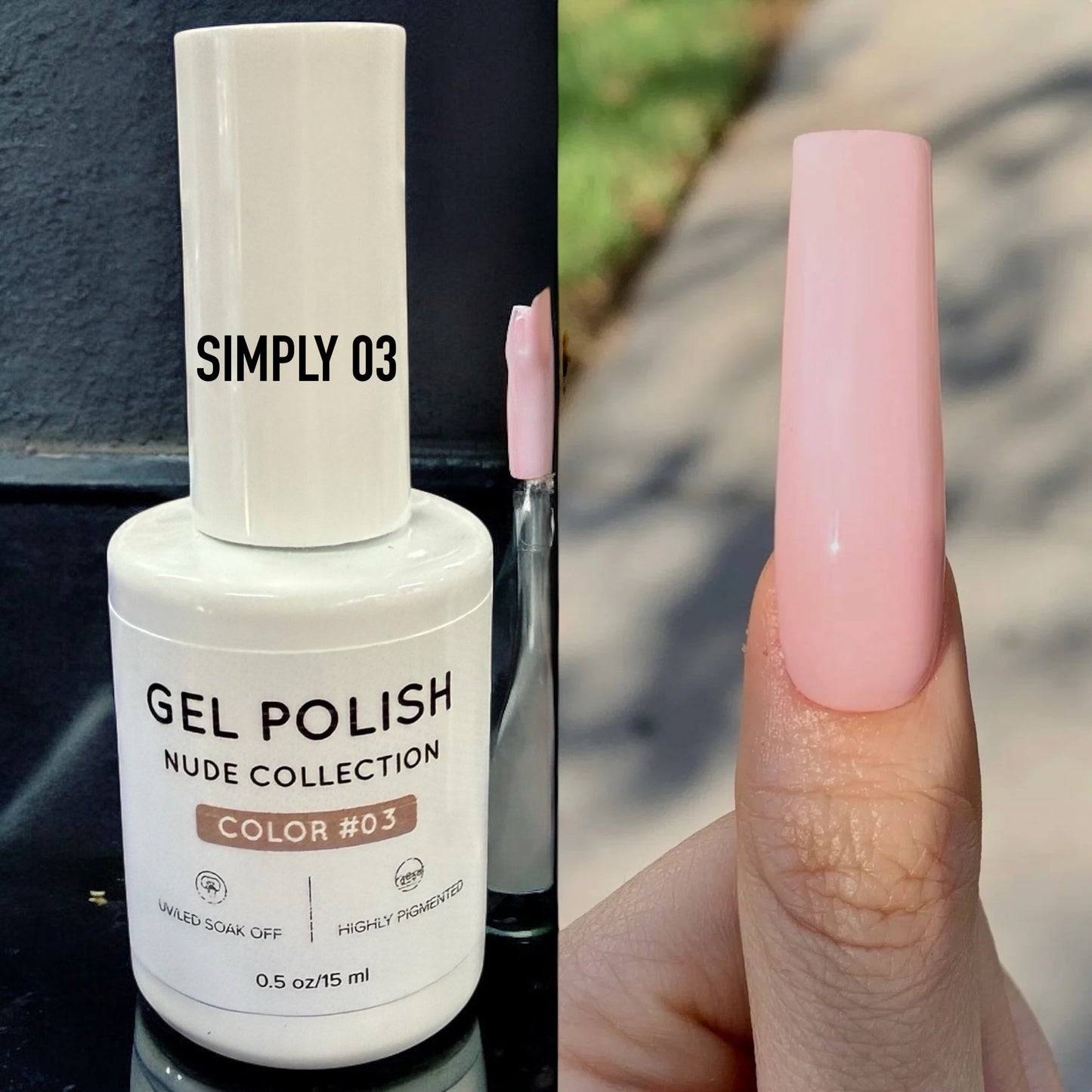Prefect Nude Pink Gel Only- Simply #03