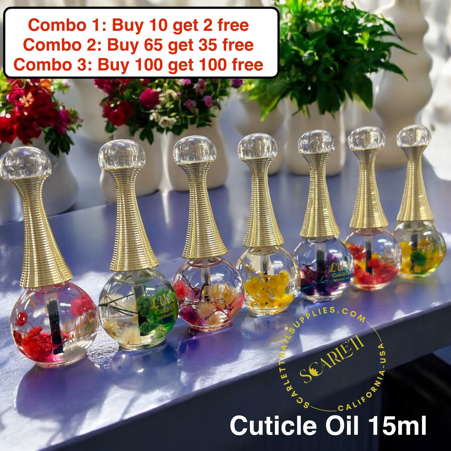 NEW Combo Deal Cuticle oil - 15ml / bottle