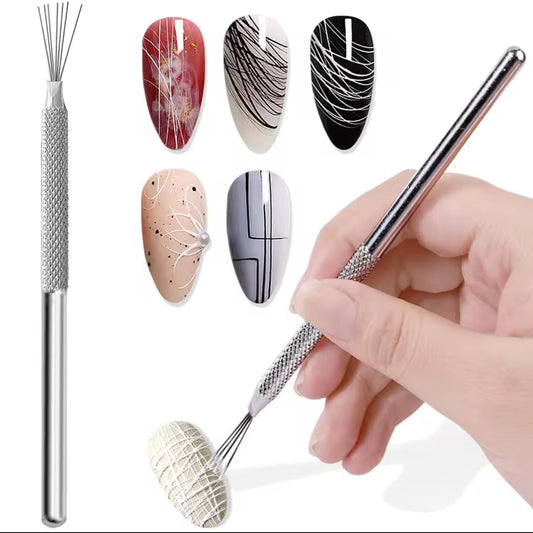 Spider Gel Stretching Tool for Spider Web Nail Design