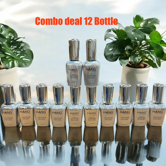 COMBO 12 Bottle Extend Gel Glue 15ml /0.5oz Bottle - Gel X Glue