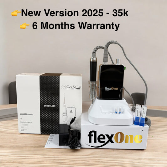 FlexOne Nail Drill Machine - New Version 2025 - 35k