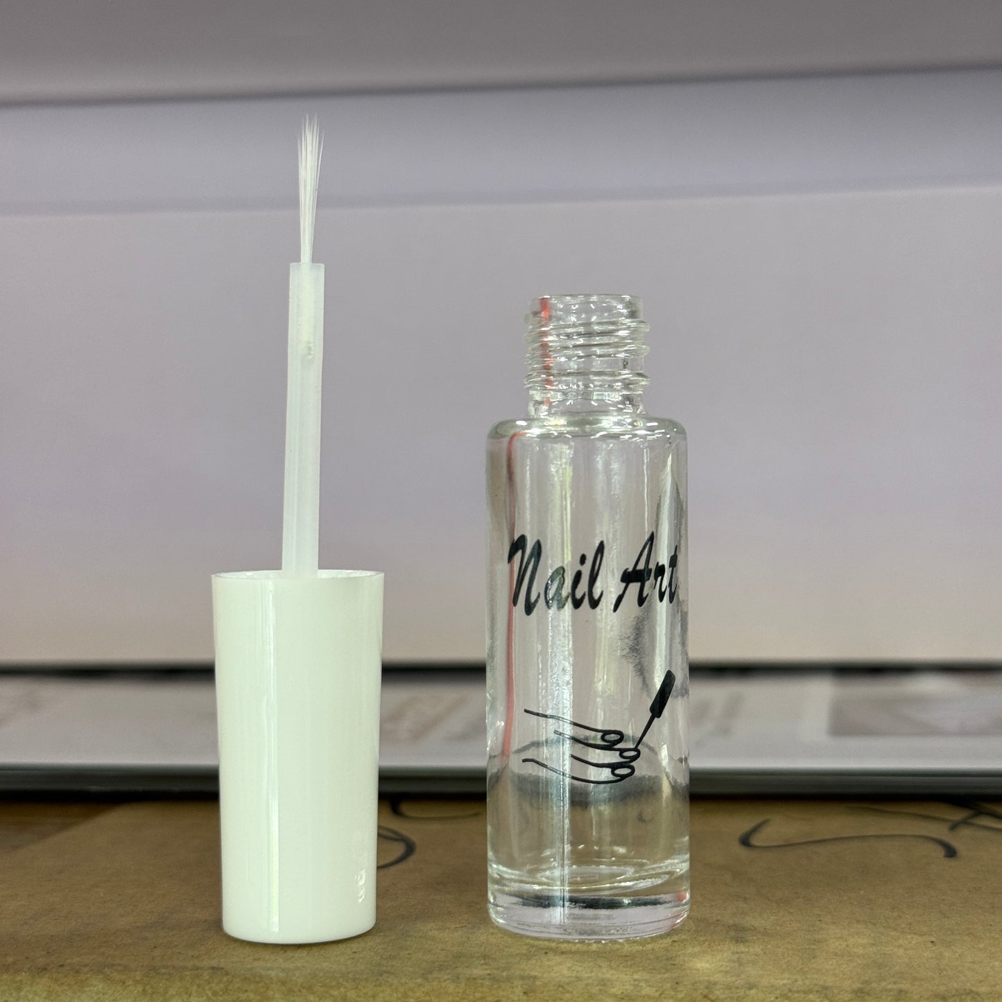 Liner Brush in empty bottle