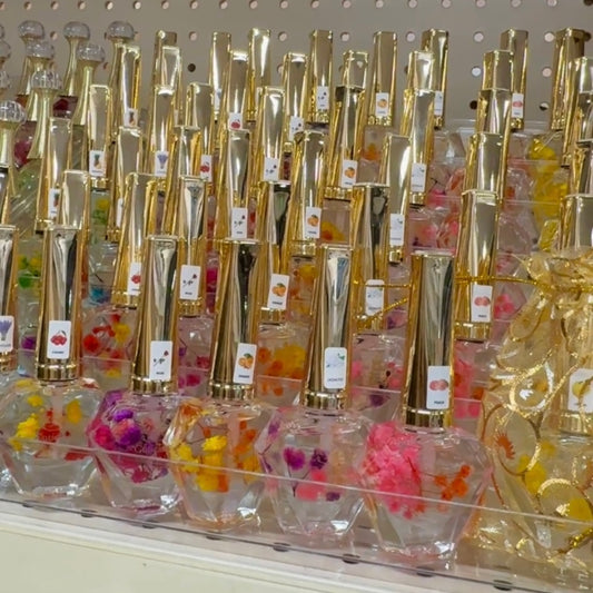 NEW 2026 - COMBO CUTICLE OIL GIFT set - 200 bottles FREE 200 bags + Rack or 10pcs Gold Oil