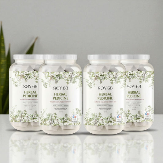 [BLACK FRIDAY] HERBAL Foot Soak – COMBO 4 JARS - 400 Pack TOTAL