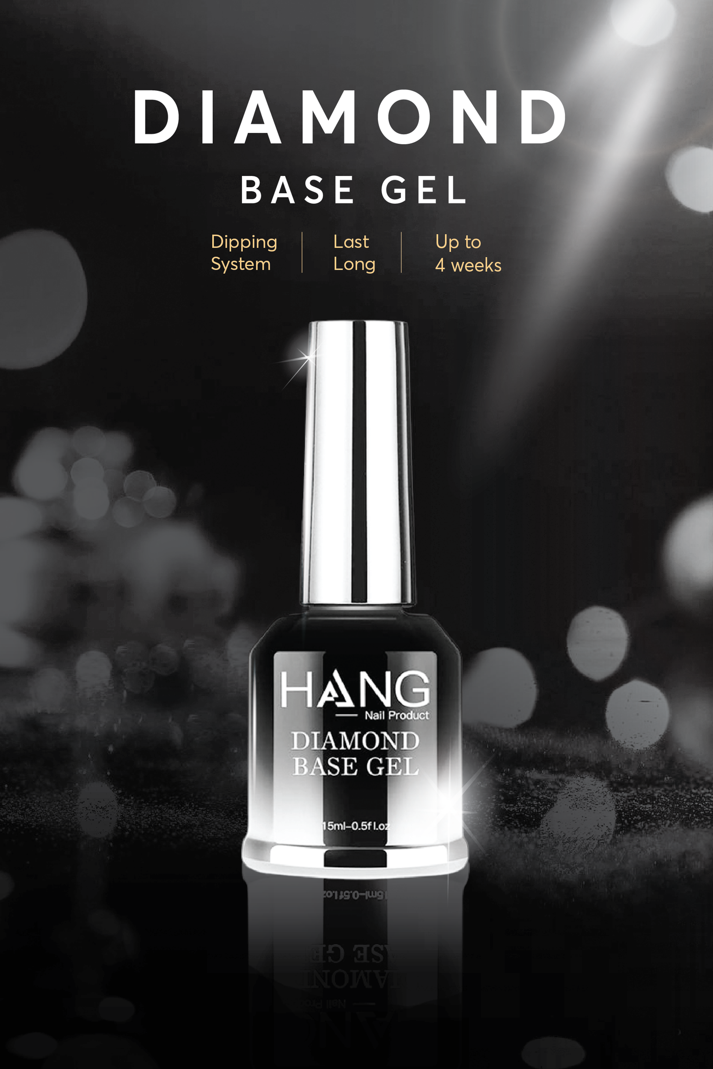 Diamond Base Gel / Dip Base Gel 0.5oz