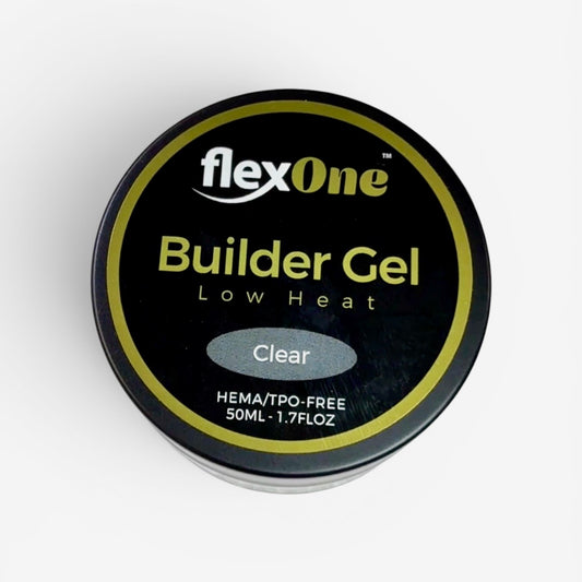 Flexone Super Low Heat Clear Builder gel - 50gr
