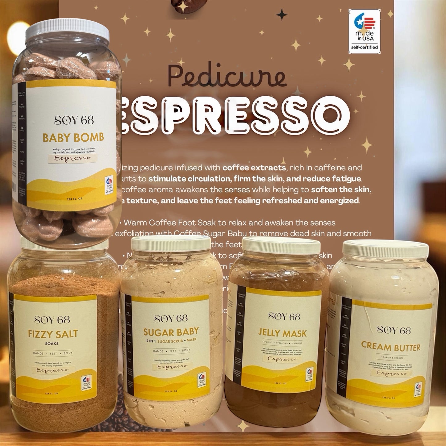 Relax Espresso Pedicure - Deluxe Coffee Pedicure