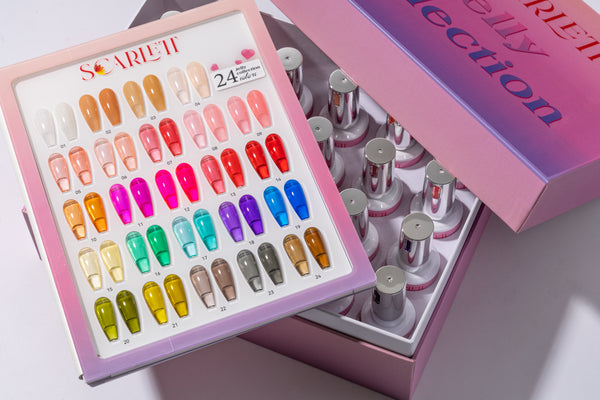 Set 24 Colors JELLY Gel - Trendy Gel Collection