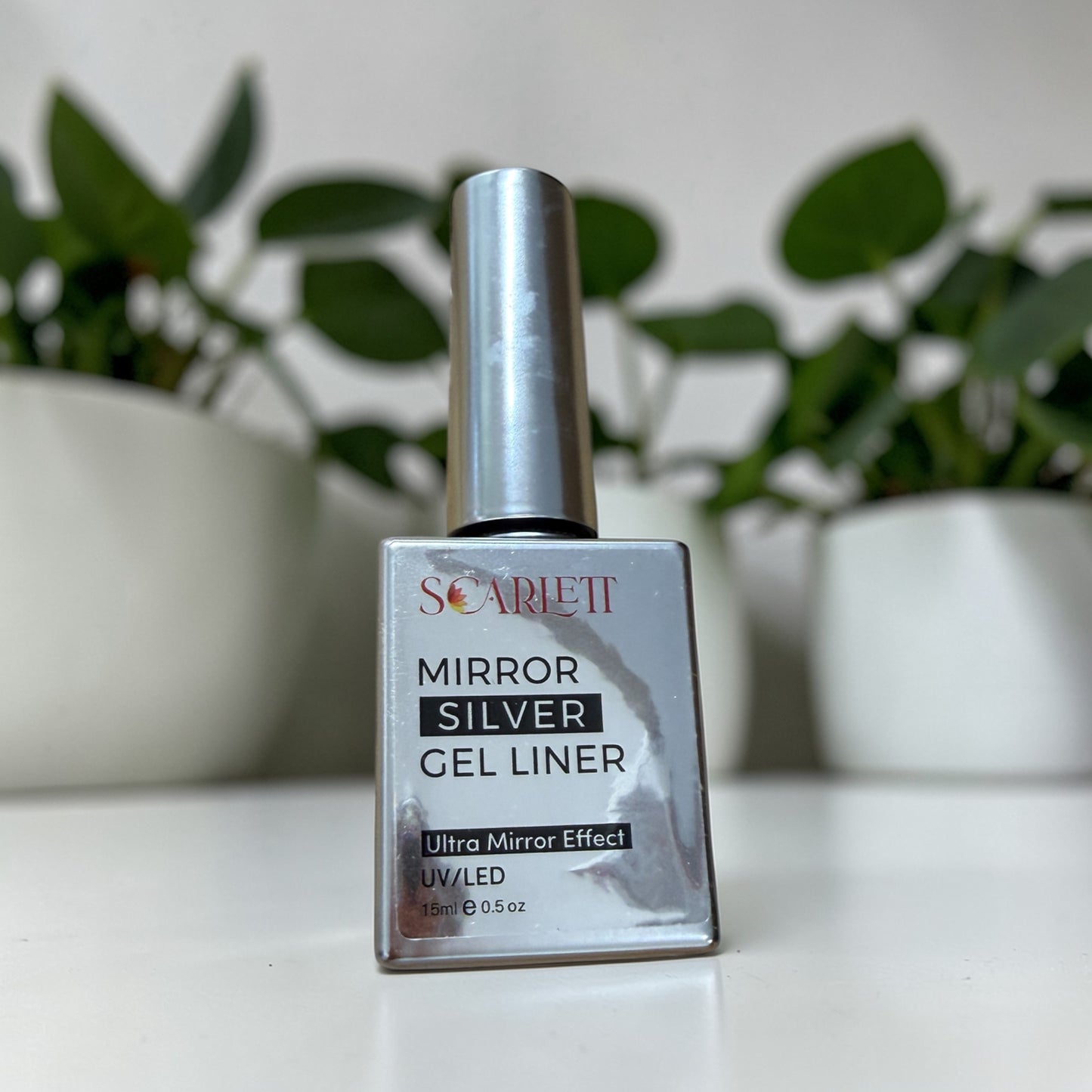 Metallic Gold / Silver Painting Gel - Metal Mirror Gold and Silver Painting Gel 15ml