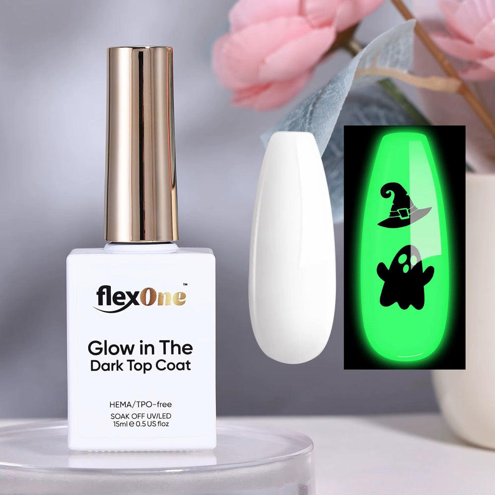 Glow in the Dark Top Coat – Glossy 15ml