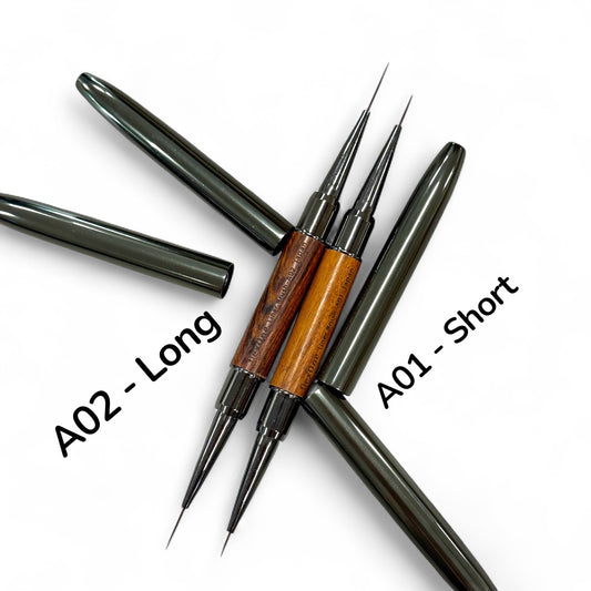 Double-Ended Nail Art Liner Brush – Professional Quality for Precise Nail Designs