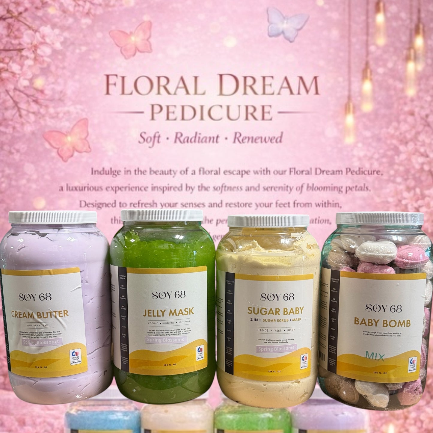 SPRING SUMMER BLOSSOM Pedicure – Seasonal Package