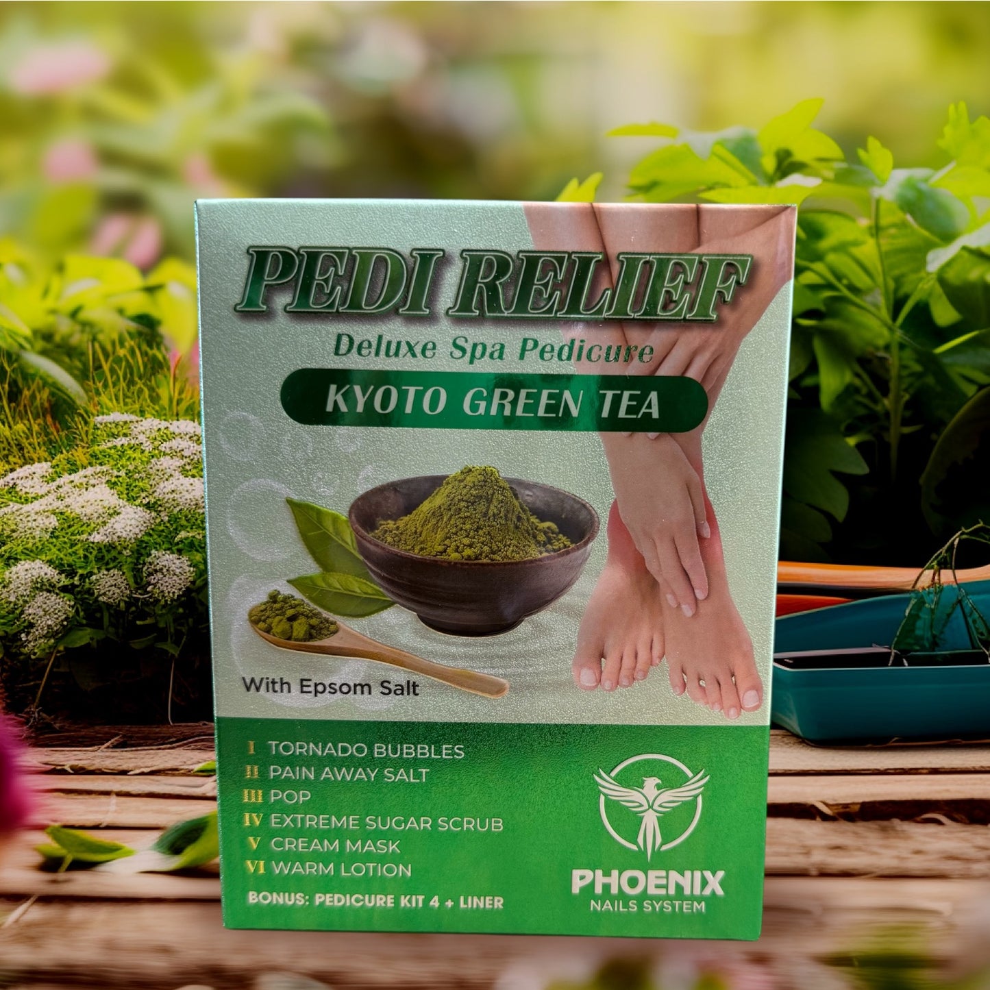 BLACKFRIDAY - Pain Away PEDI RELIEF Pedicure Super Deluxe 36 Packs/ Case