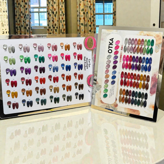 Set OTKA2 - 36 Colors MOONLIGHT Cat Eye (37-72) + FREE 2 Magnets