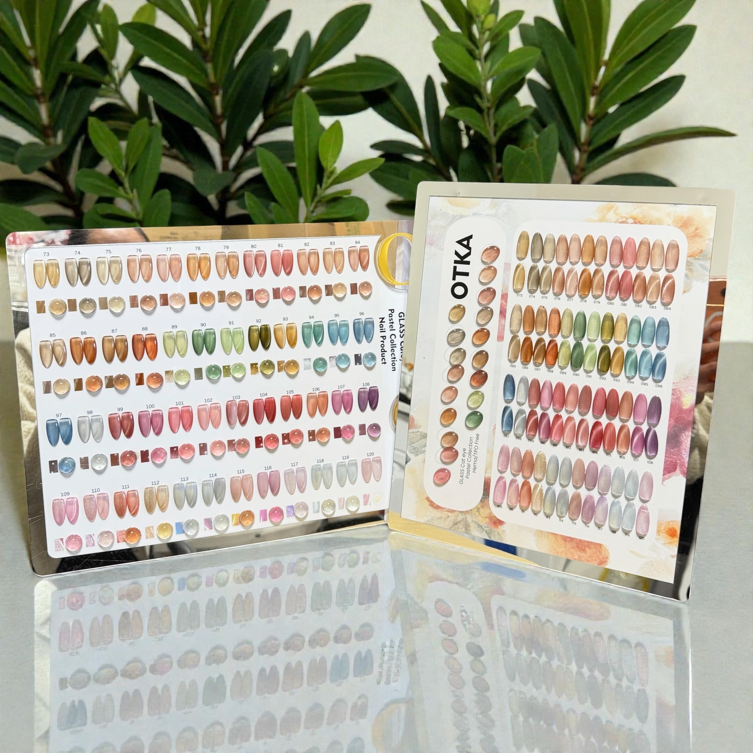 【美品】elu. UVcut sheer Parker 48 Colors Sheer Nude Moonlight Cat Eye Gel Polish Set | Scarlett