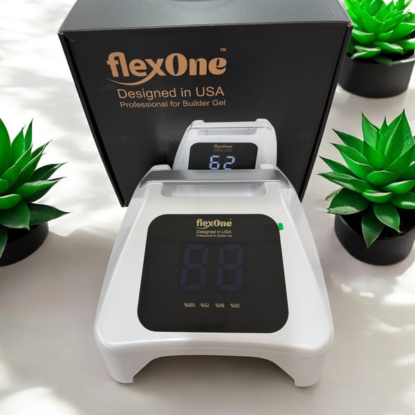 UPGRADE FlexONE UV Led Nail Lamp for Gel Builder Poly Hybrid Gel