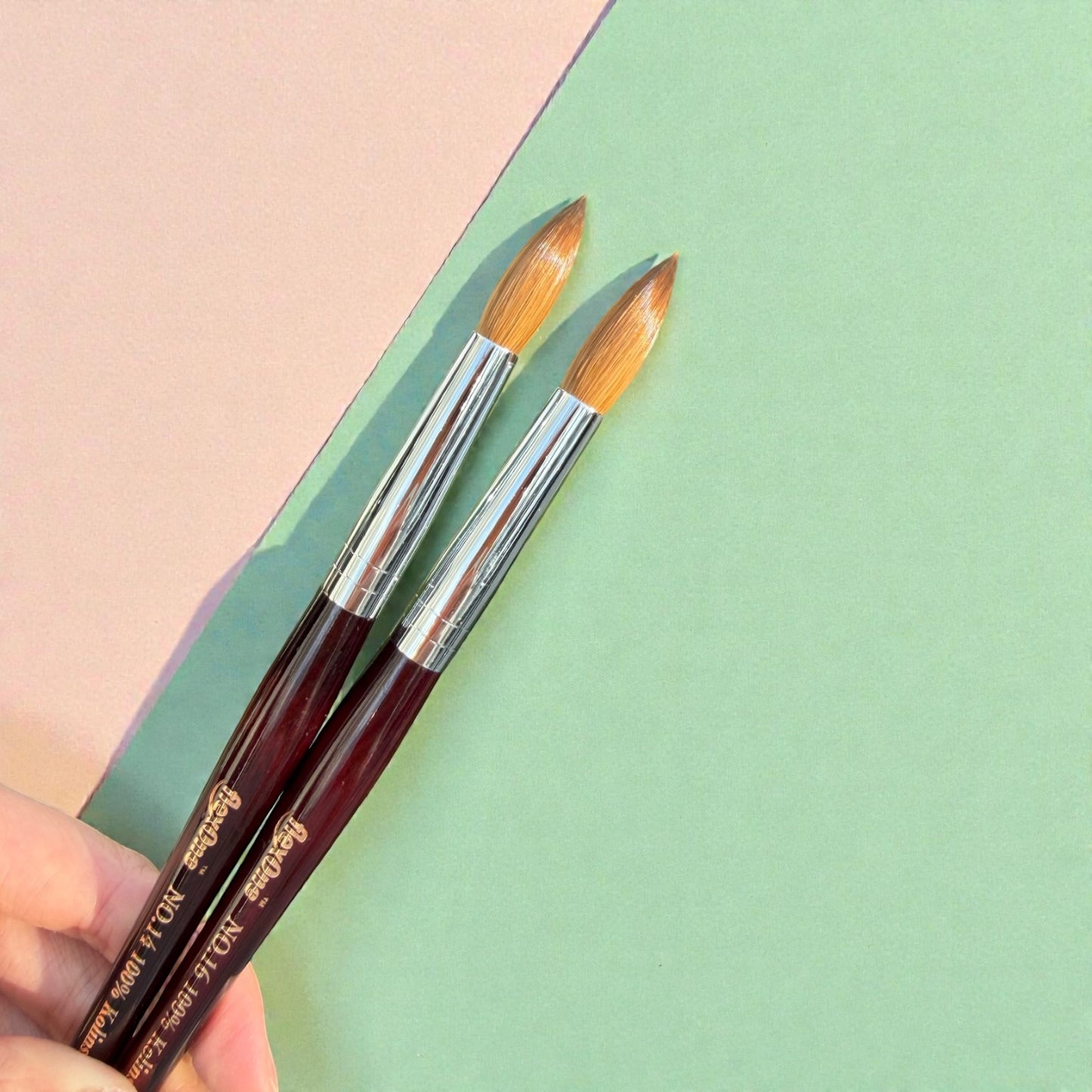 FlexOne Acrylic Brush - Premium 100% Kolinsky Brushes