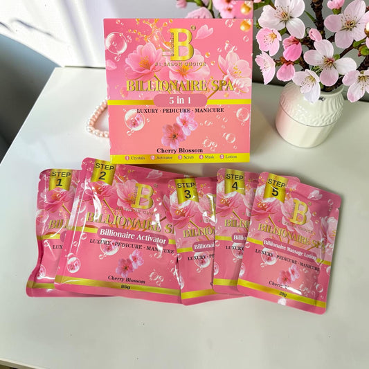 Deluxe Pedicure 5 Steps Billionair