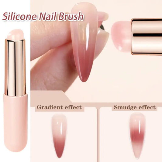 Silicone Ombre Nail Brush