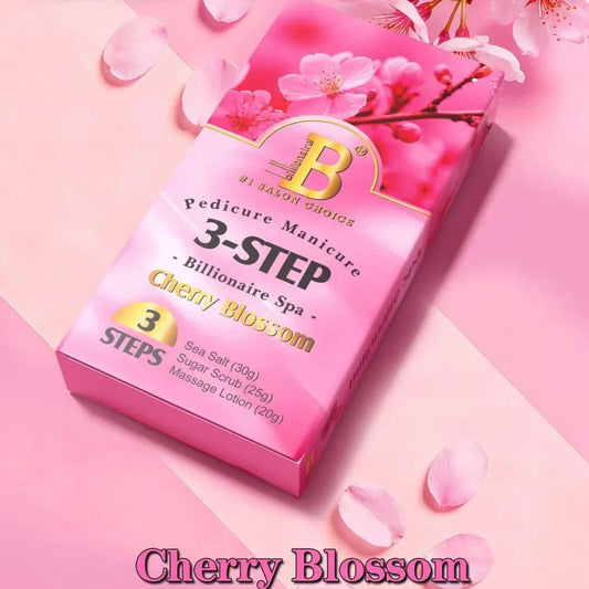 3 Steps Pedicure Spa Deluxe Package - Billionaire - 100 boxes per case