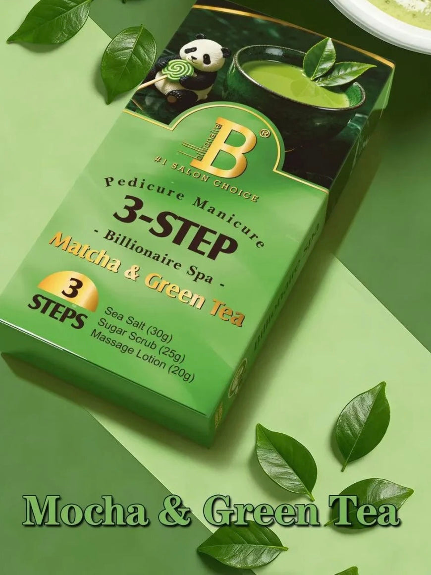 3 Steps Pedicure Spa Deluxe Package - Billionaire - 100 boxes per case