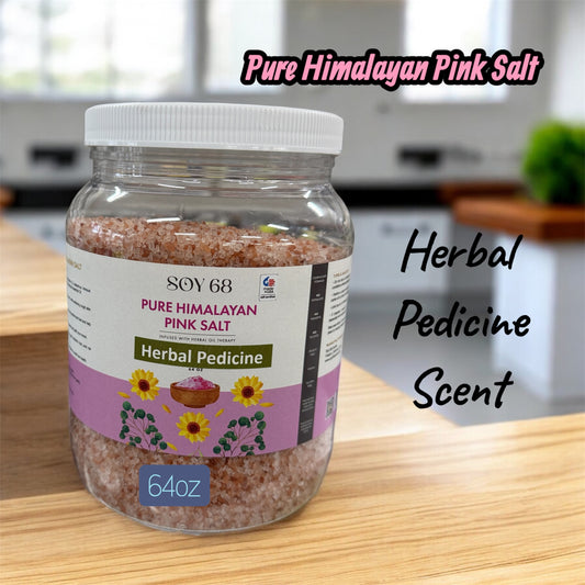 Pure Himalayan Pink Salk for Pedicure - 64oz