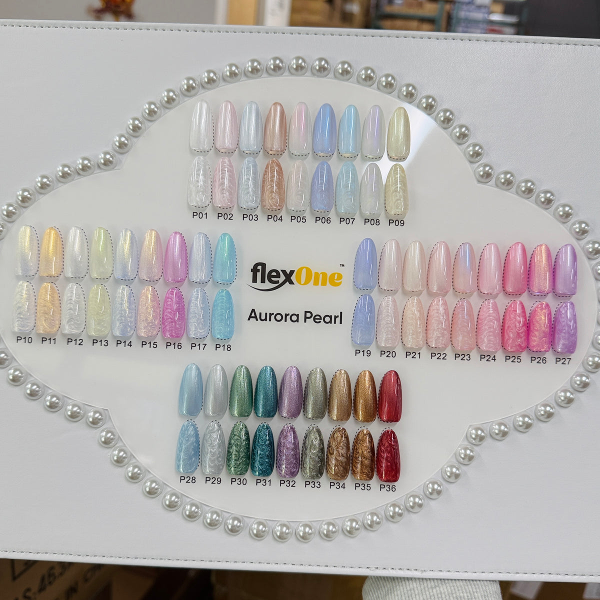 Aurora Pearl Gel 36 colors