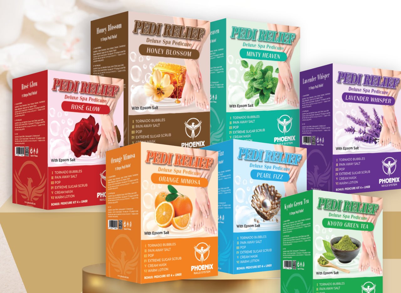 BLACKFRIDAY - Pain Away PEDI RELIEF Pedicure Super Deluxe 36 Packs/ Case