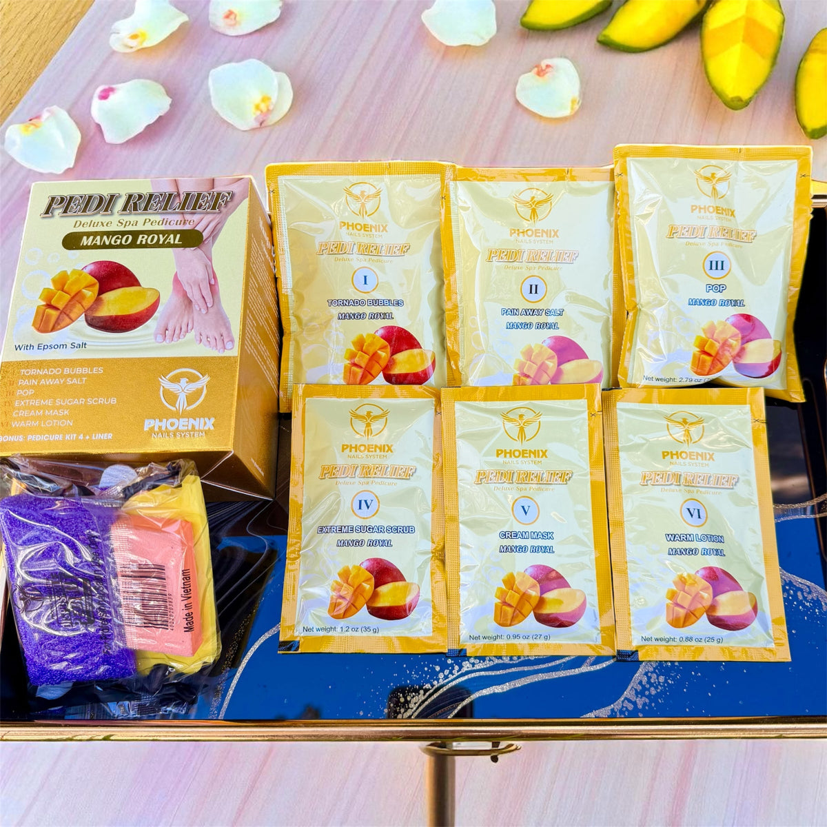 MANGO 11 STEP PEDI RELIEF PEDICURE