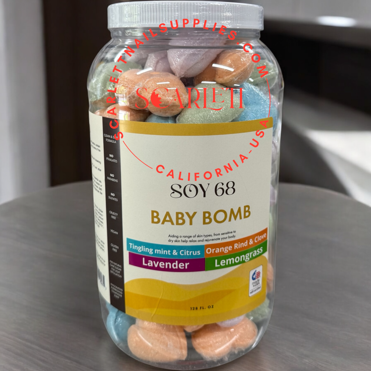 Mix Scent Bath Bomb for Pedicure Foot Soak