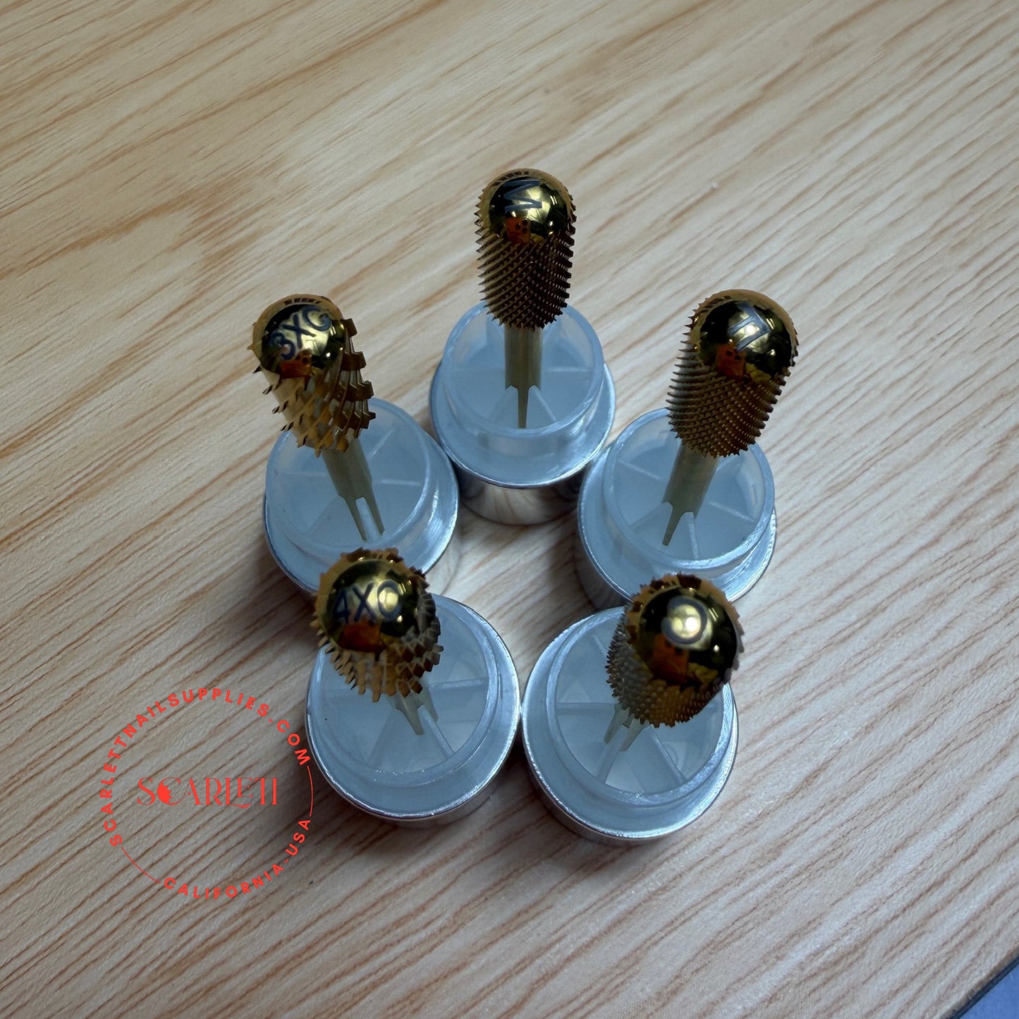 ROUND SAFETY BITS for O Nail Drill