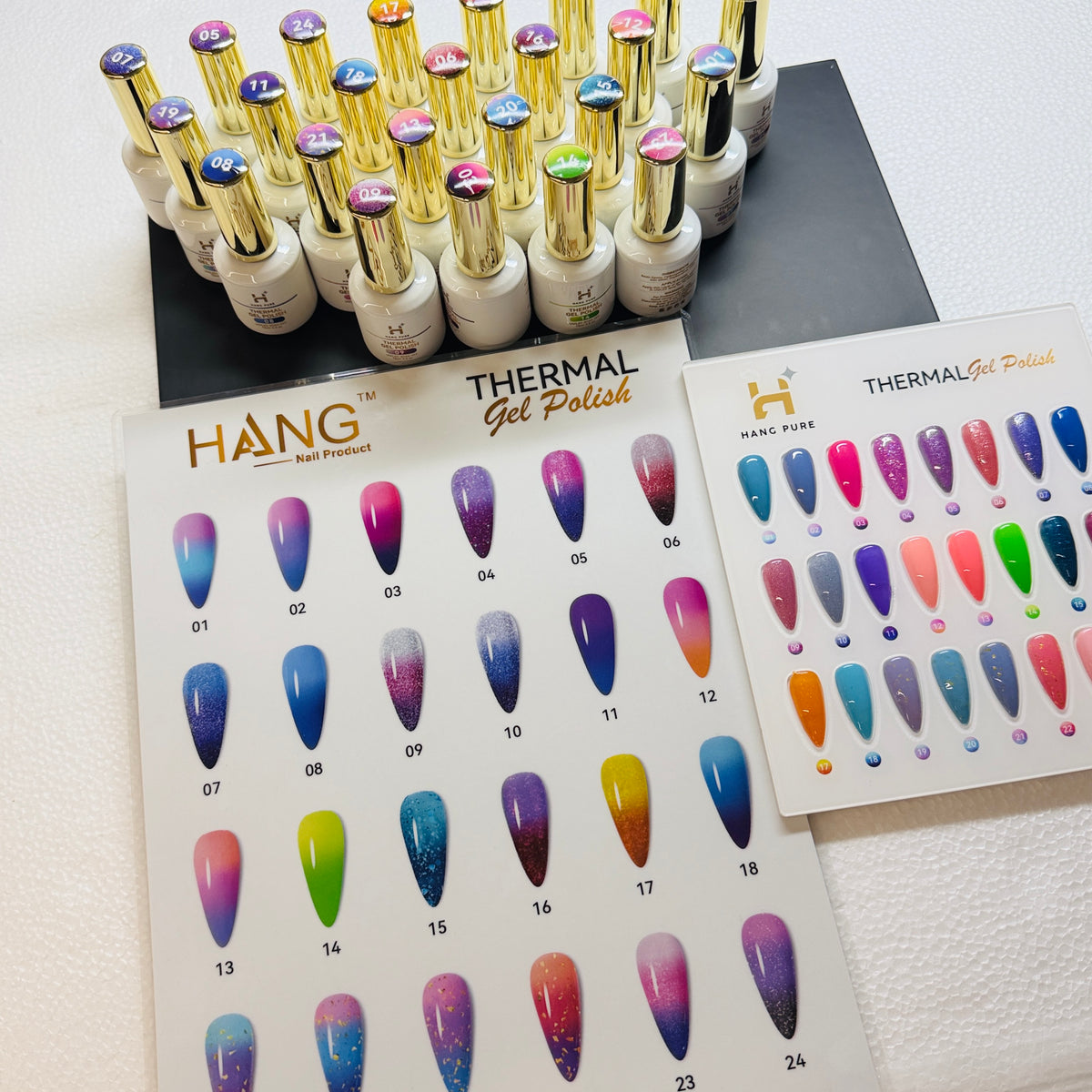 Temperature Color Changing Gel - Mood Polish - Set 24 Colors