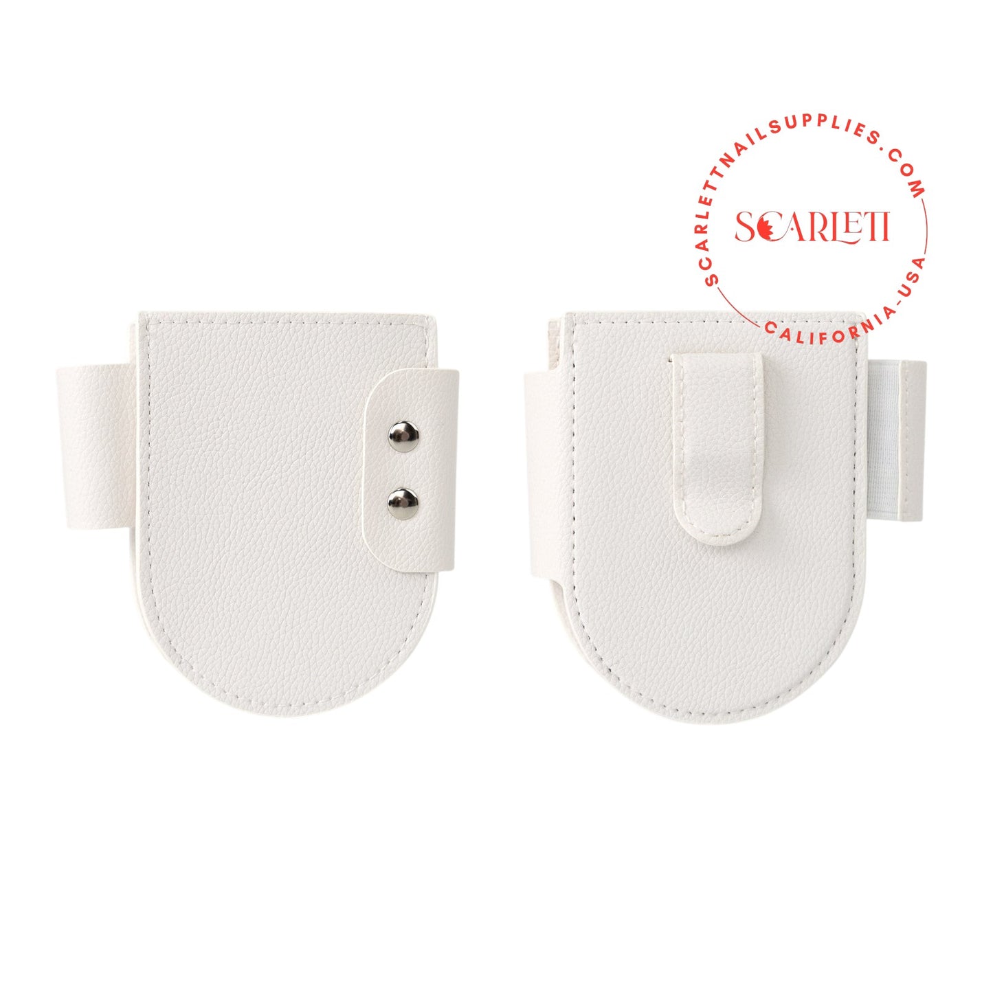 Leather Holder for O Nail Drill Machine - White