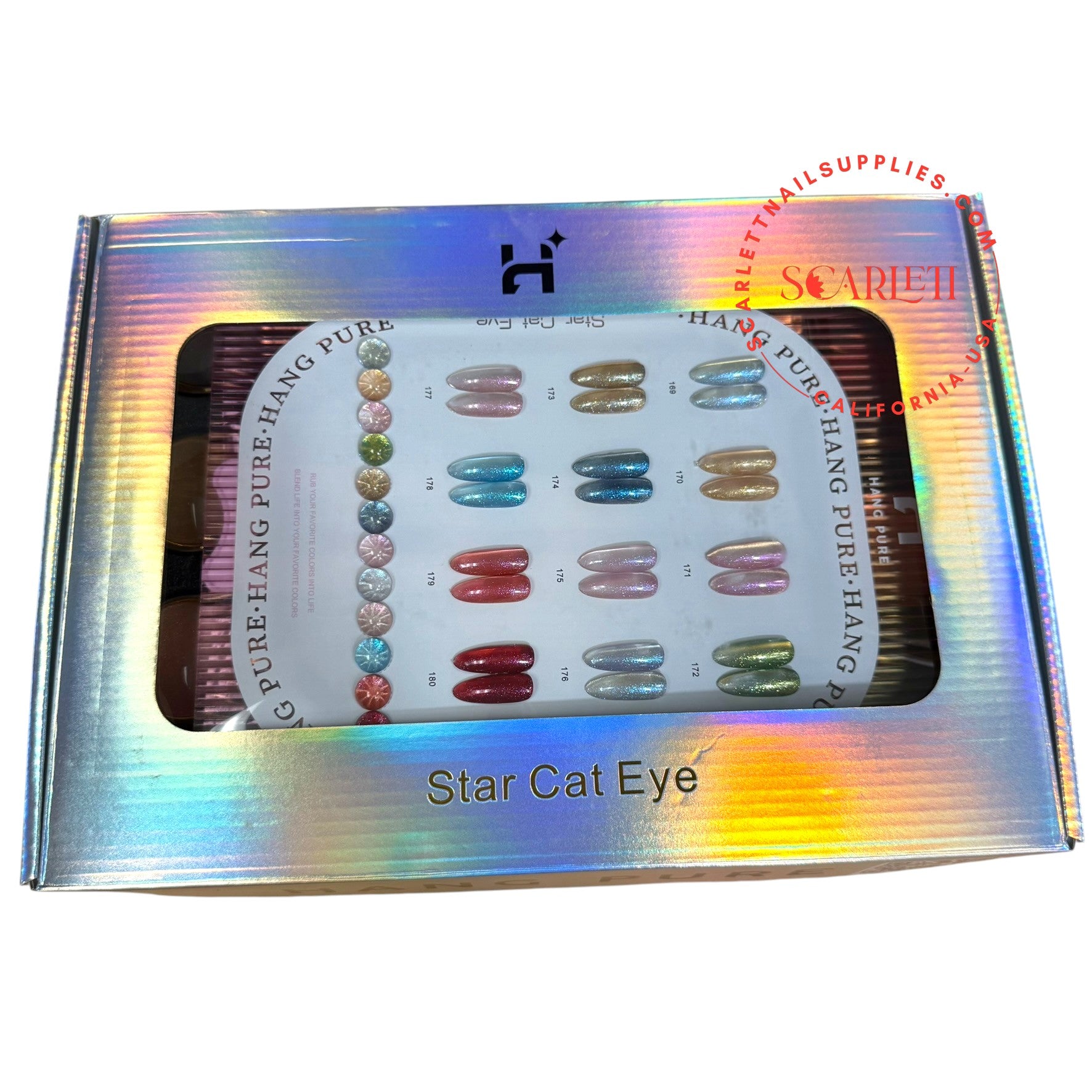 Hang Pure Star Cat Eye Gel – 12 Color Magnetic Set in Premium Box