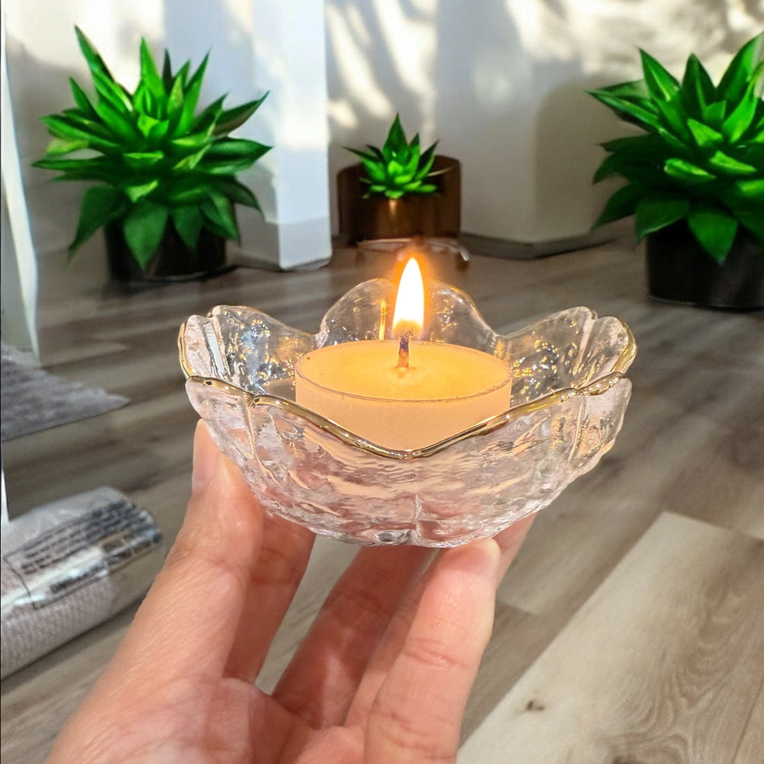 Massage candle cup - holder