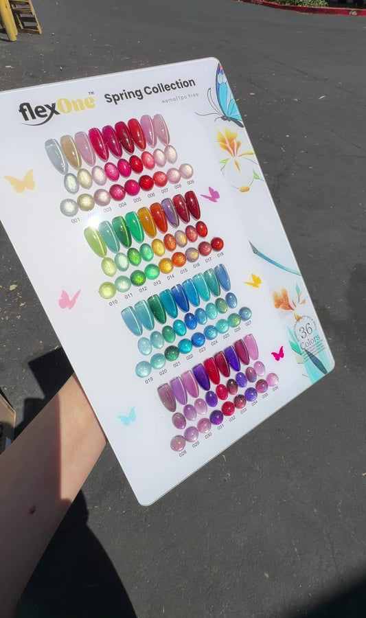 New Spring Cat eye collection 36 Colors - Free Sample Display + 2 magnets
