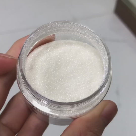 Super Shiny White  DISCO / REFLECTIVE Glitter For Nail Decoration