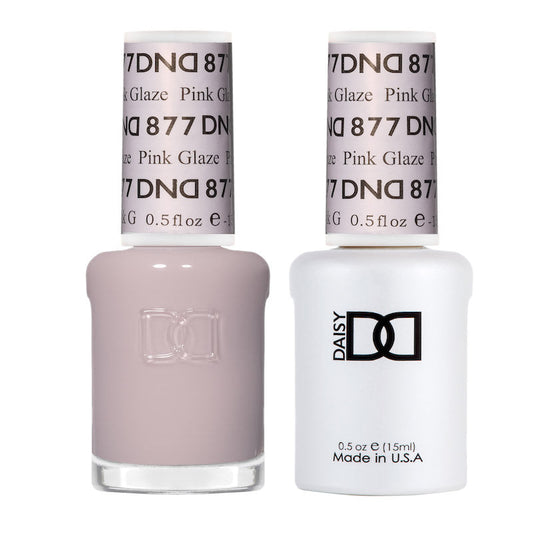 DND Gel Nail Polish - Pink Glaze 877