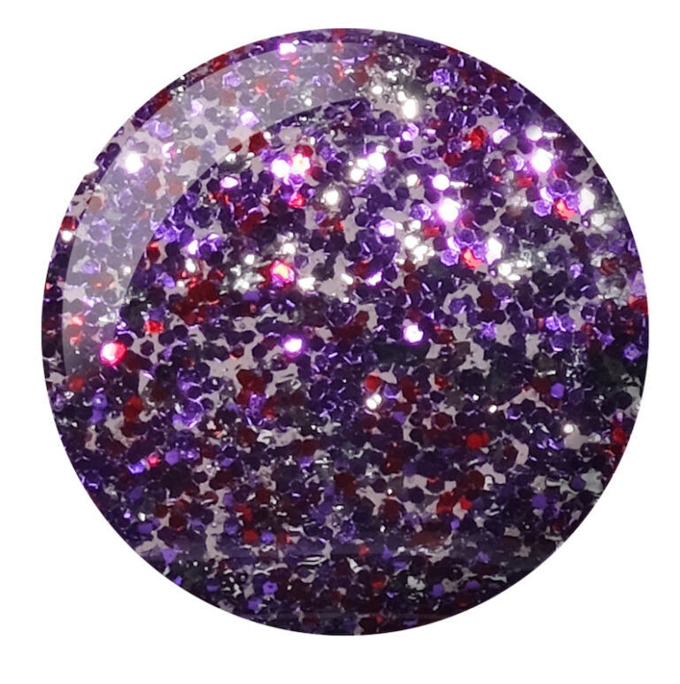 DND Polish Duo Super Glitter - Purple Aura 924