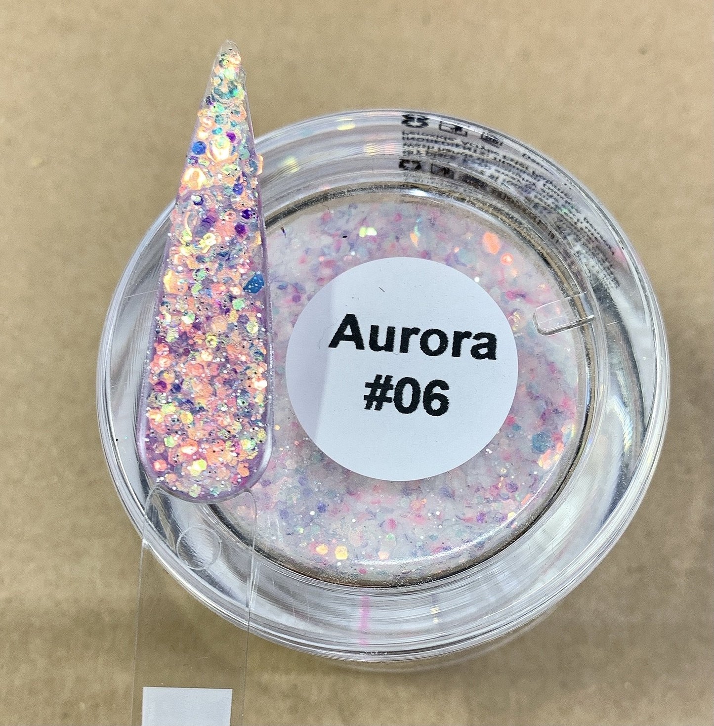 Aurora full set glitter powder #6, #07, #08