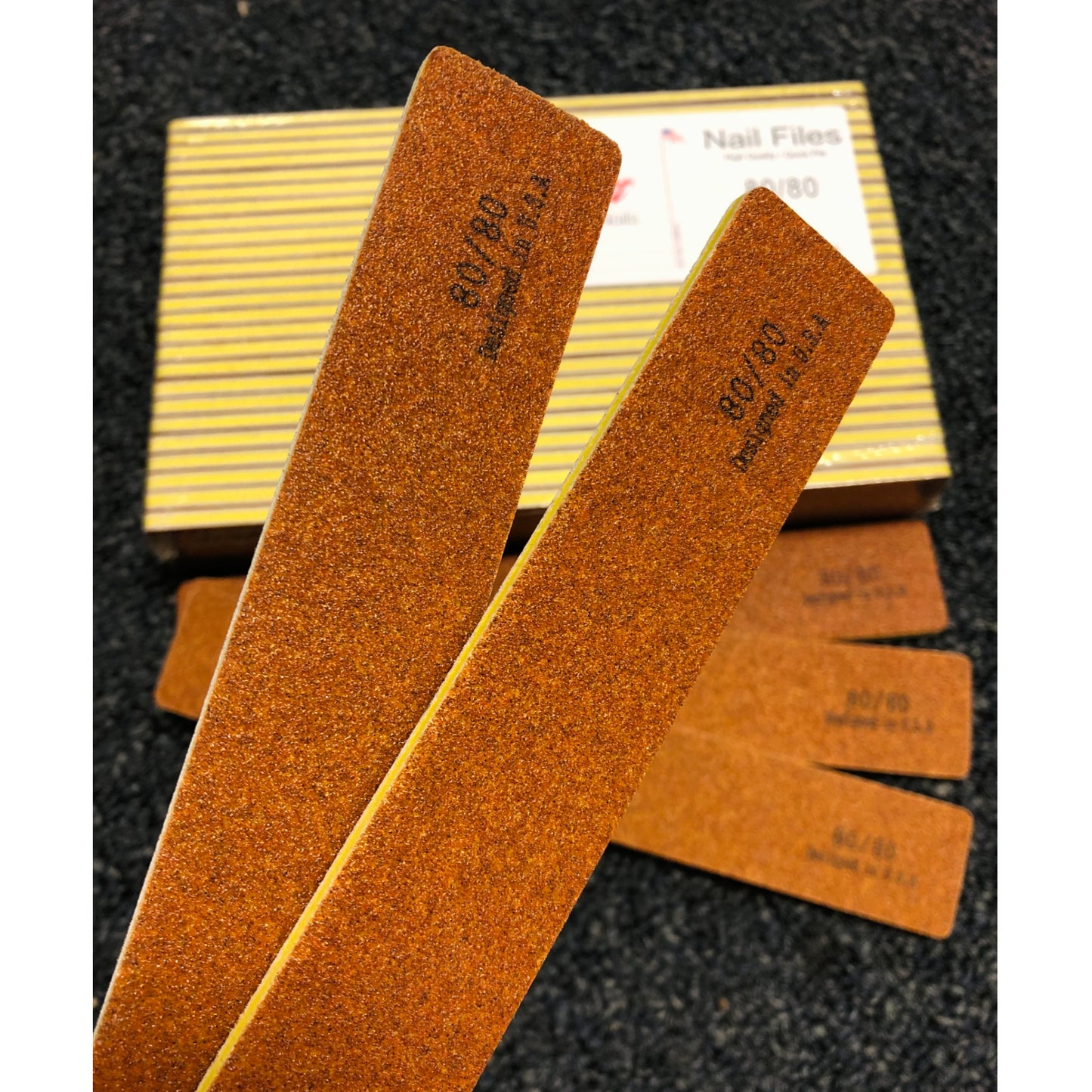 Garnet Nail Files is made of supper premium, washable, sharp and durable abrasive Japanese Origin . This is one of the best nail file for acrylic nails.